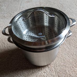 Calphalon Contemporary Stainless Steel 8-Quart Multi-Pot